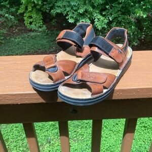 Rieker brown leather sandals